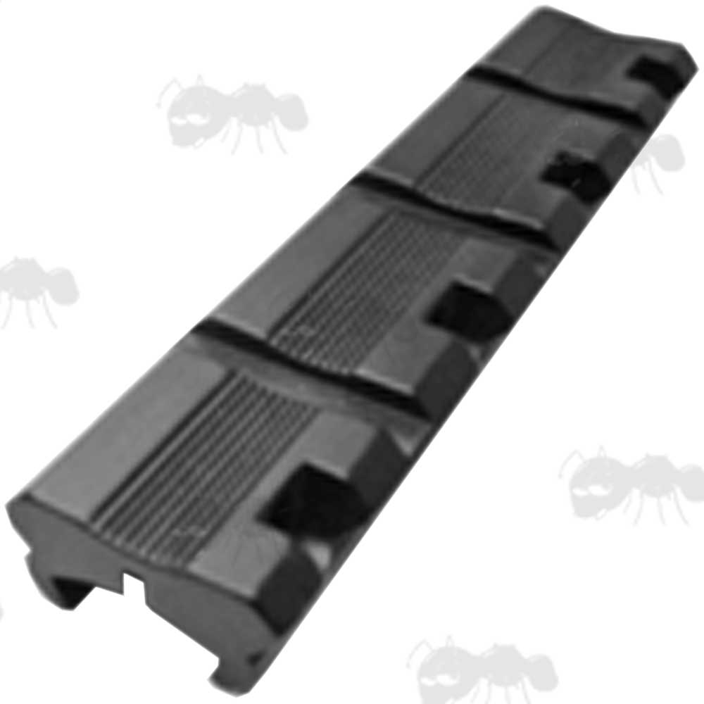 One Piece Airgun / .22 Rifle 3/8 inch Dovetail Rail to Weaver Adapter Rail