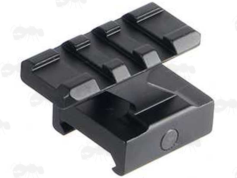 Cantilever Picatinny Sight Rail Riser with 3 Cross Slots