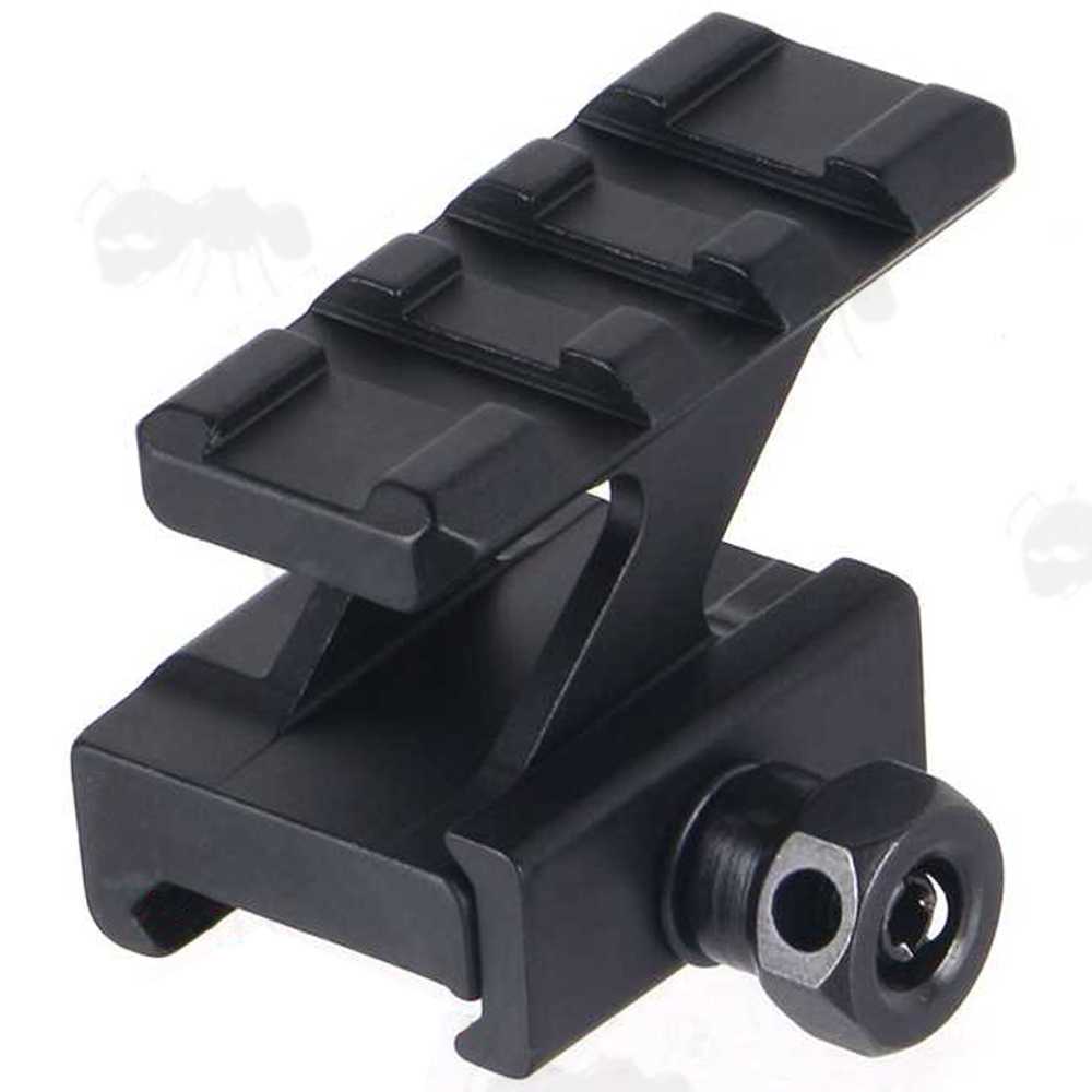 Cantilever Picatinny Sight Rail Riser with 3 Cross Slots
