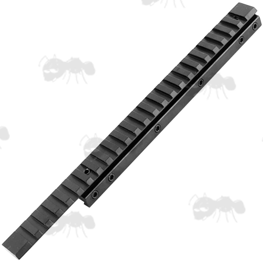 Adattatore Per Rotaia 11mm A 20mm, Dovetail Rail 125mm In Alluminio 6061 Con Sgancio Rapido Per Ottiche E Punti Rossi