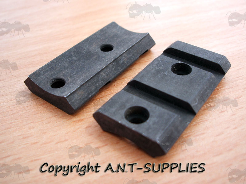 Two Piece Remington 700 Steel Weaver Rails