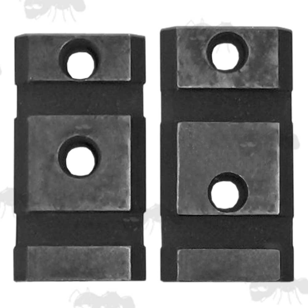 Two Piece Remington 700 Steel Weaver Rails
