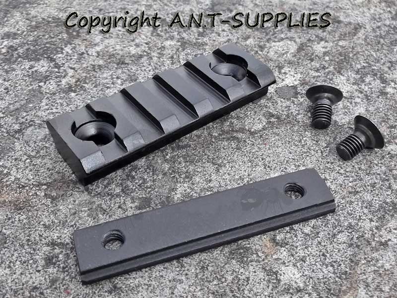 Five Slot Picatinny Rail To Fit UIT - Anschutz Rifle Forend Accessory Rails