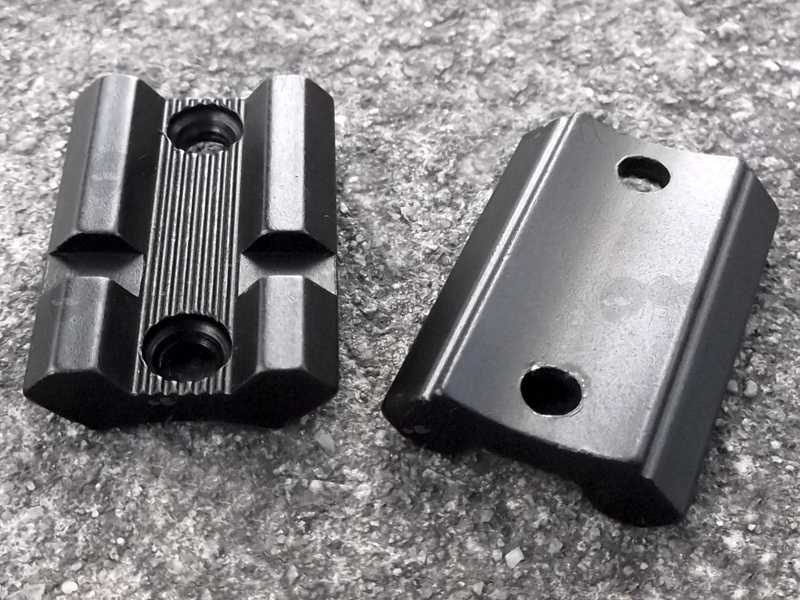 Mini Length, Low Profile 20mm Wide Weaver / Picatinny DIY Glue on Rail