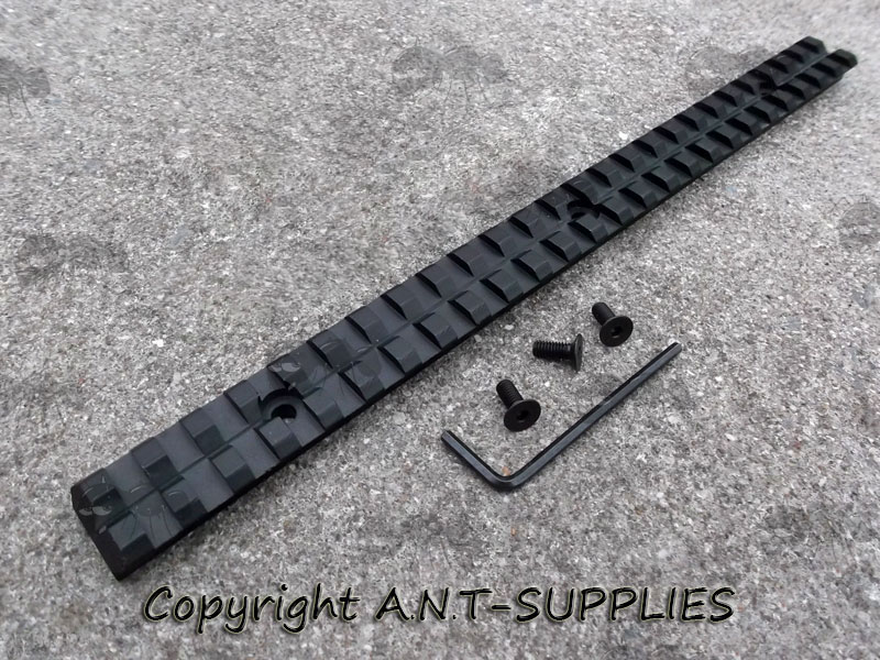 Flat Base Extra Long Length 20mm Wide Weaver / Picatinny DIY Sight Rail