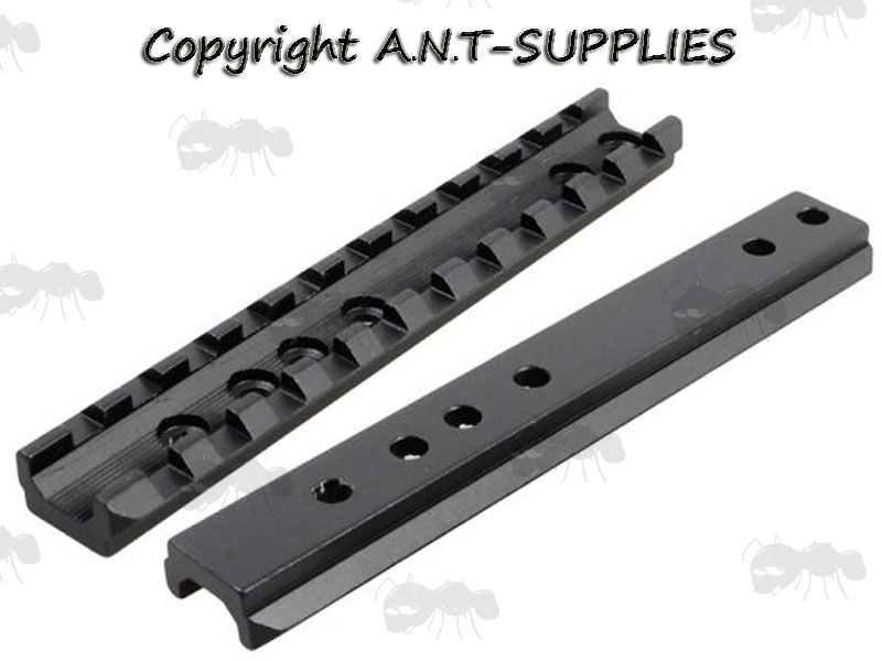 Flat Base Long Length 20mm Wide Weaver / Picatinny DIY Sight Rail