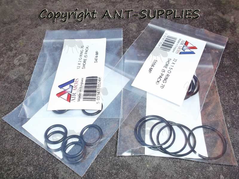 Packs of Air Arms Replacement O-Ring Seal Packs