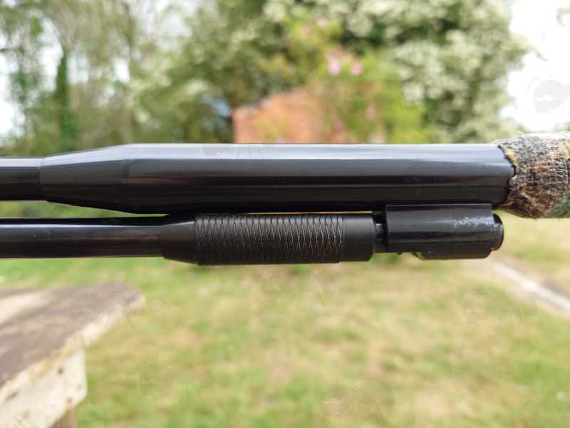 Air Arms TX200 Hunter Carbine Cocking Lever Aid, Shown Fitted to a Weihrauch HW97K