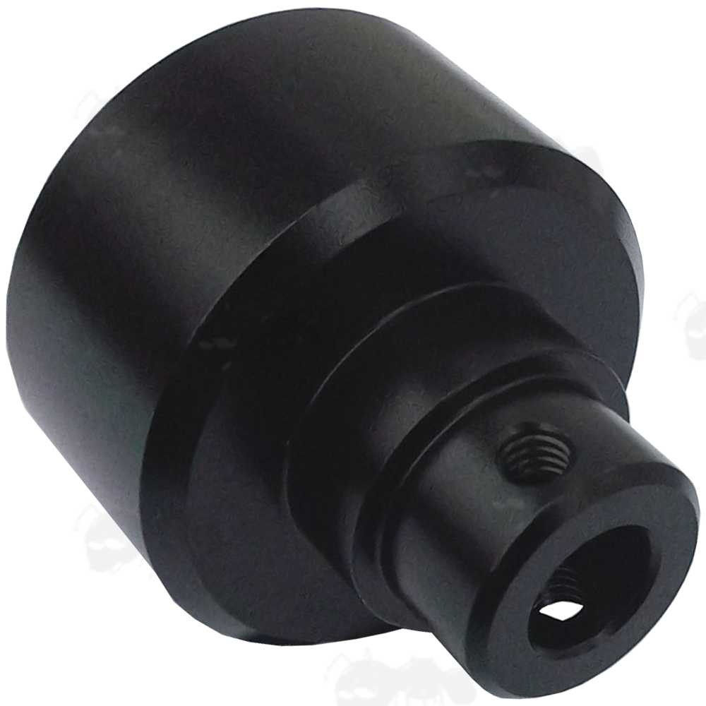 Black All Metal Crosman Rifle Stock Buffer Tube Adapter for The 1322 To 1377 Range of Airguns