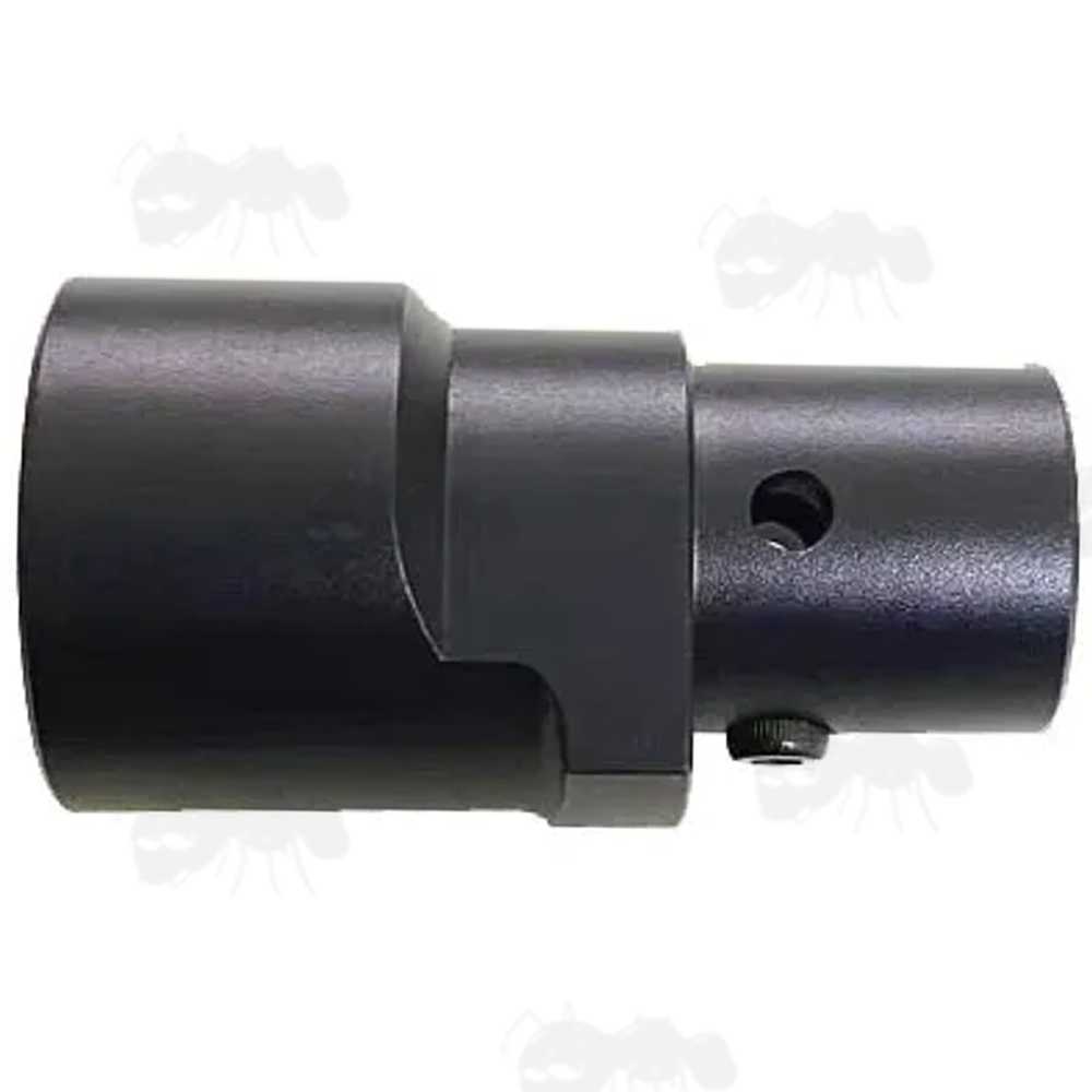 Black All Metal Crosman Benjamin Trail NP Mark II Pistol Stock Buffer Tube Adapter