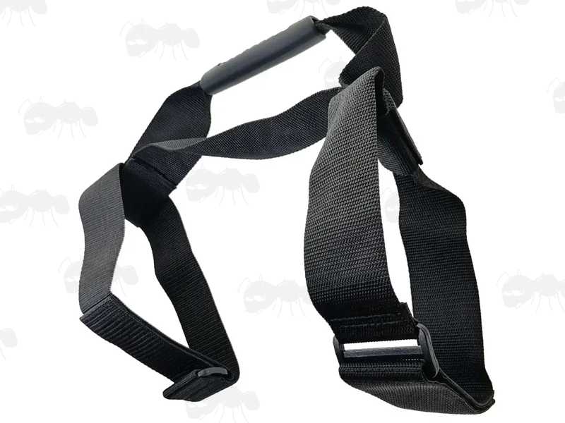 All Black Nylon HPA Tank Carry Handle Attachment