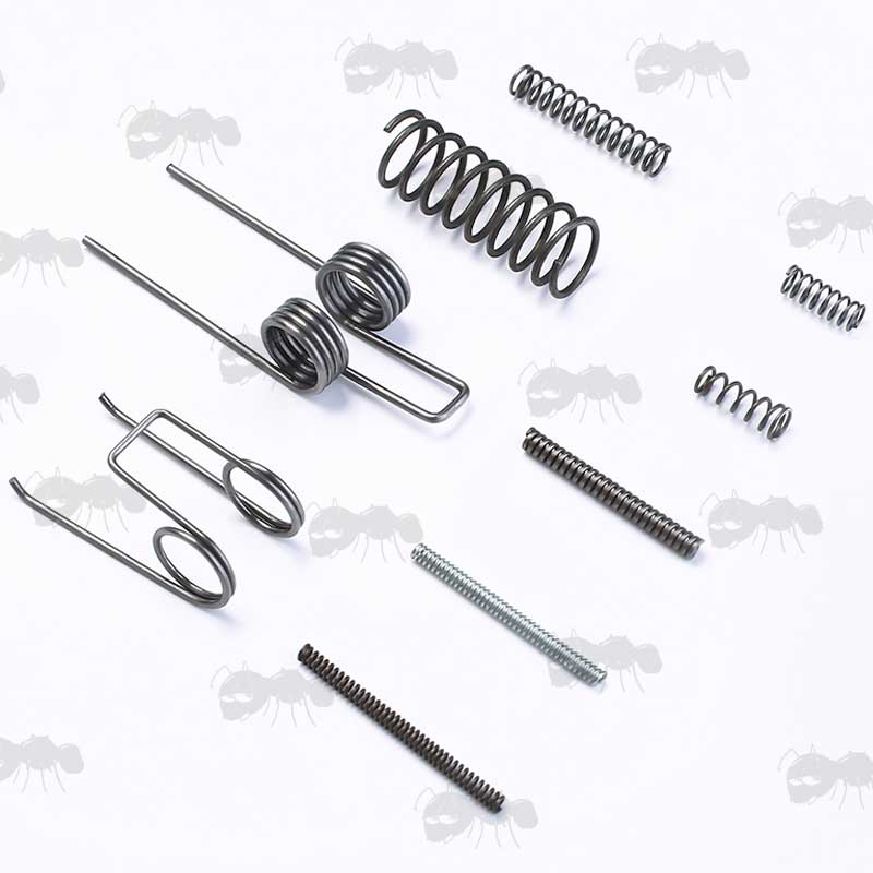 Springs In The AR Rifle All Lower 21 Piece Springs Detents Pins Kit