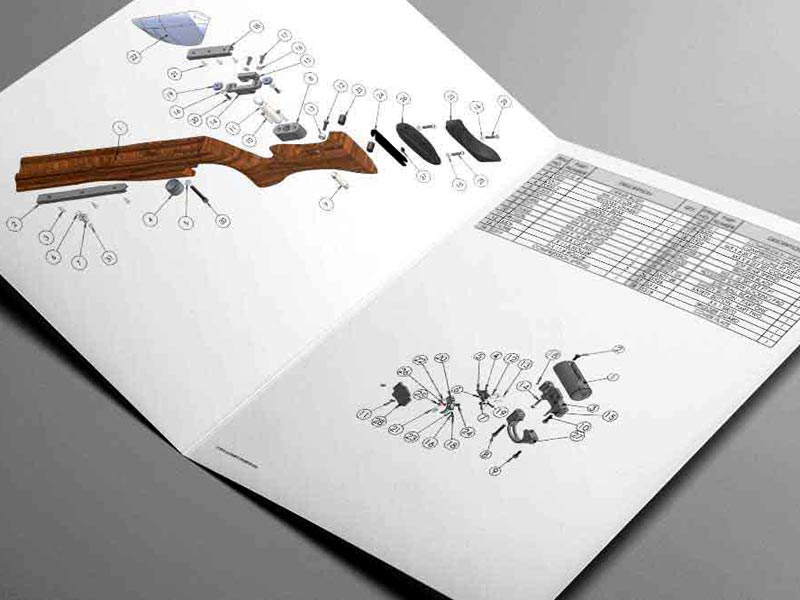 Air Arms Parts List Paperwork
