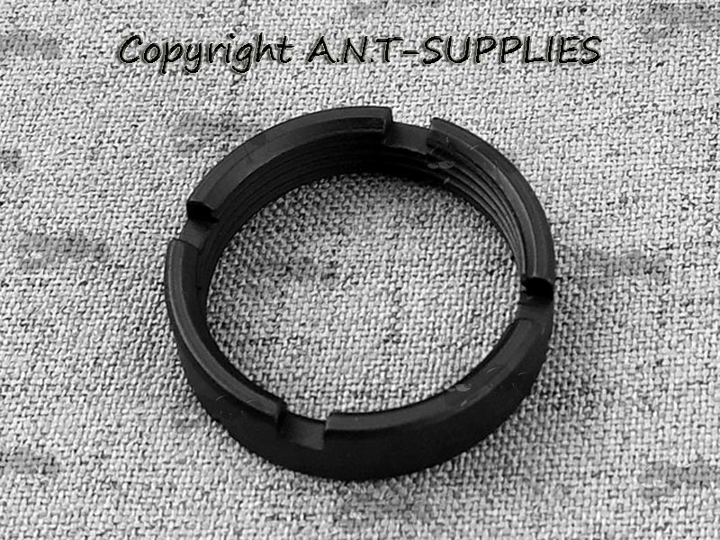 Metal AR Buttstock Castle Nut