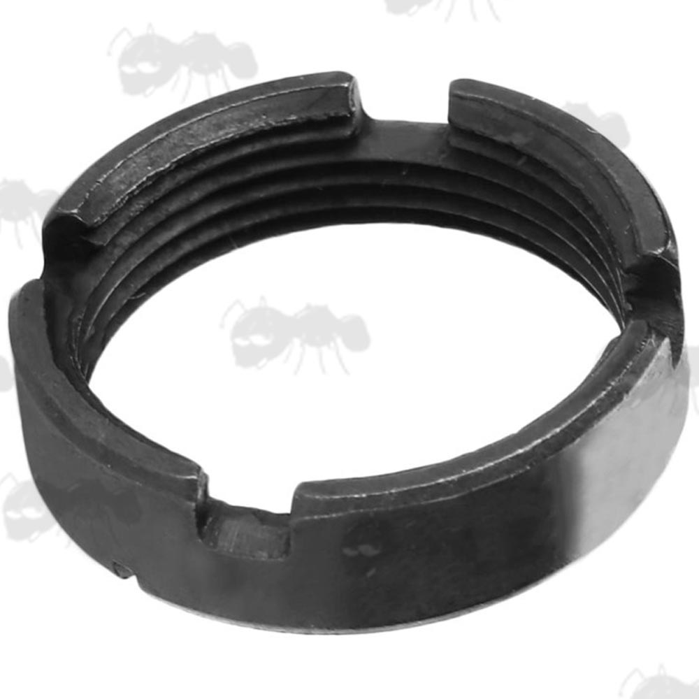 Metal AR Buttstock Castle Nut