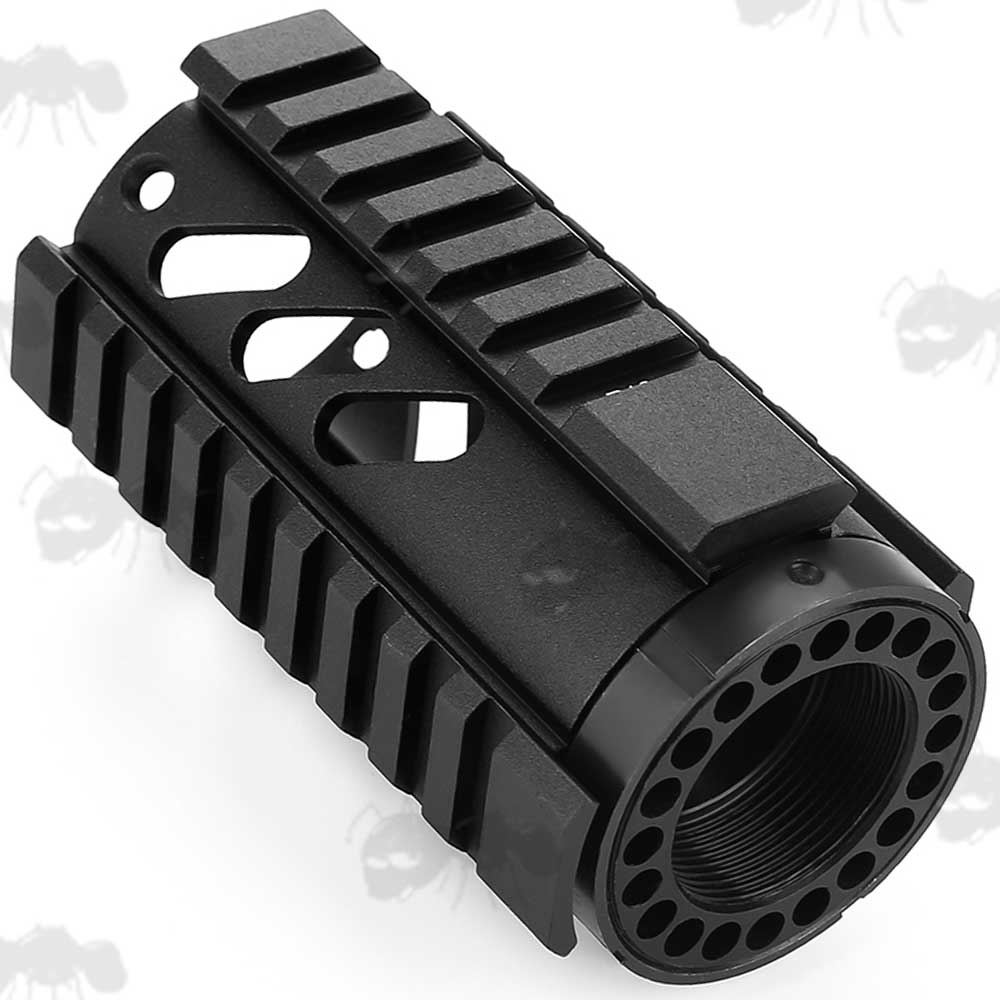 AR Style Alloy Four Inch Quad RAS Handguard