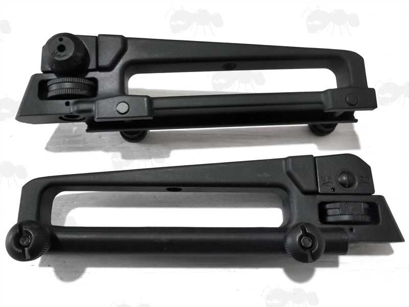 Side Views of The Aluminium M4 M16 Series Rifle Carry Handle