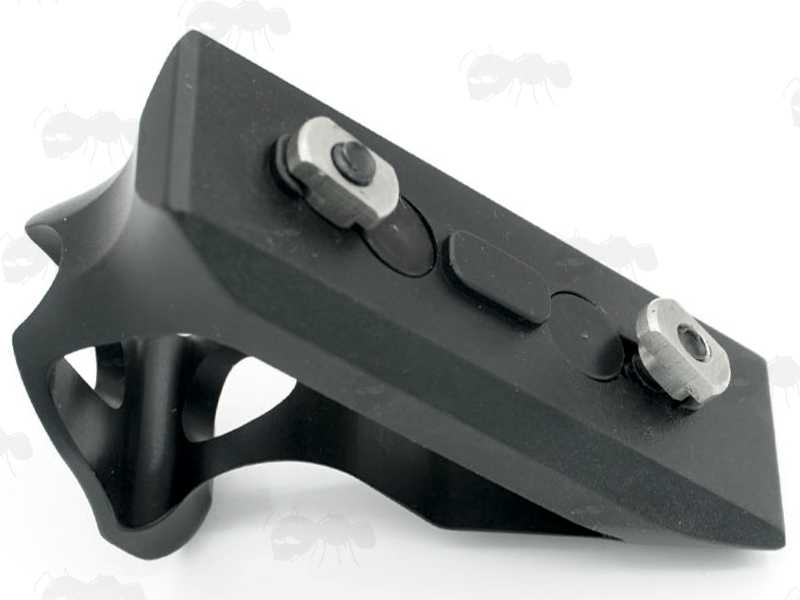 Black Aluminium Compact Handstop for M-Lok Rifle Handguard Accessory Rails