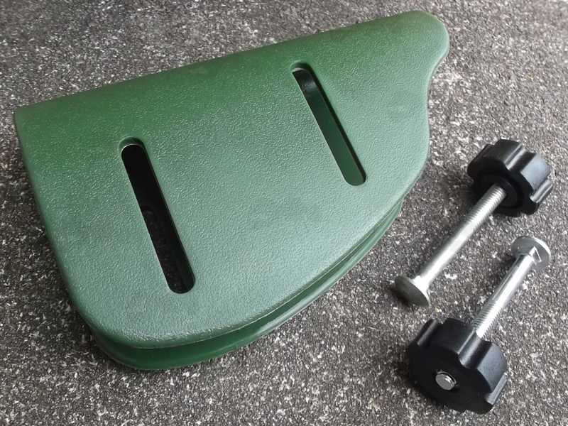 Green Kydex Gun Buttstock Adjustable Height Cheek Riser Rest with Bolts