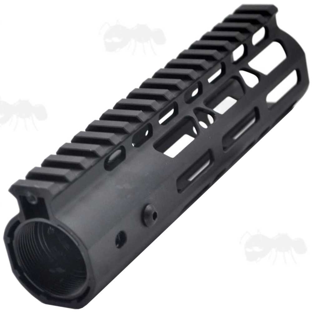 Flat End AR Style Alloy Seven Inch M-Lok Free Float Handguard with Full Length Picatinny Top Rail