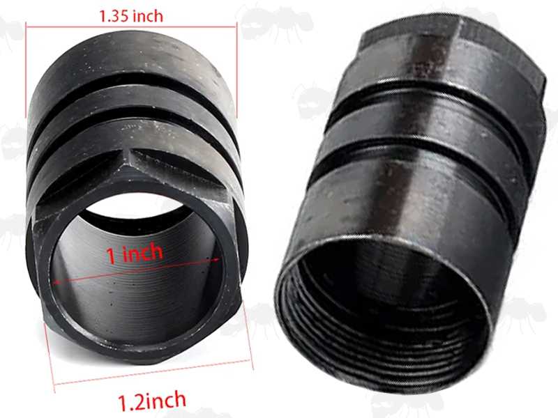 Steel Barrel Nut Included with The AR Style Alloy M-Lok Free Float Handguard with Picatinny Top Rail