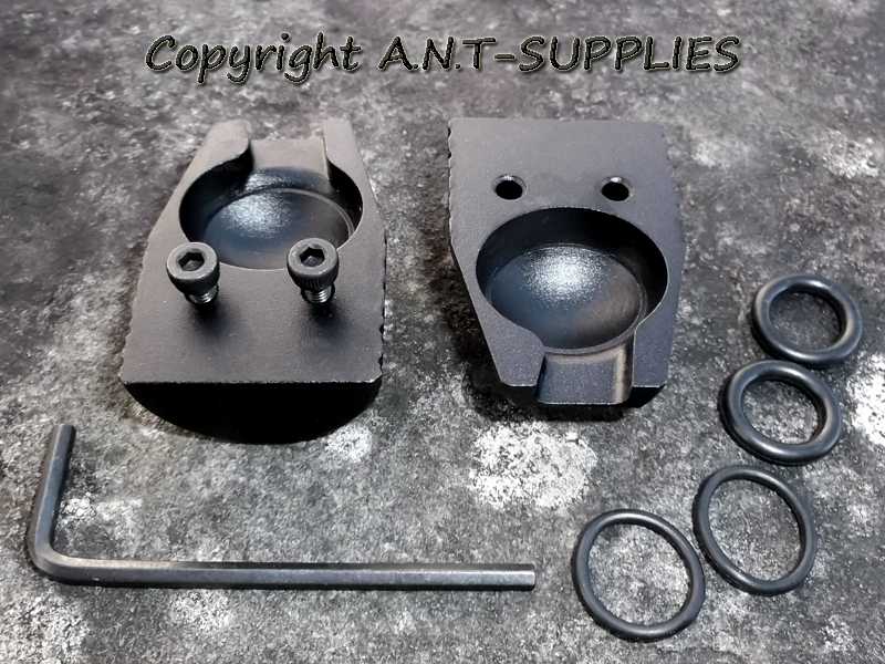 Inner View of The Two Piece Rifle Bolt Handle Knobs for Remington 700