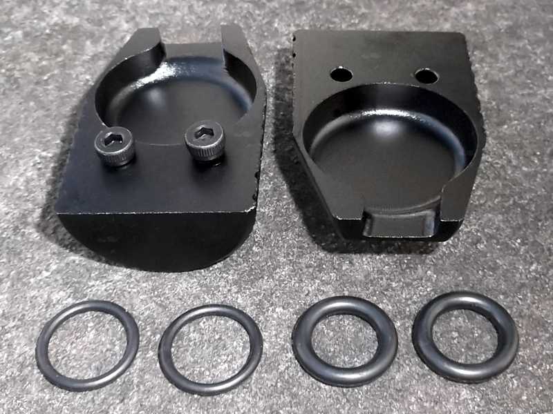 Inner View of The Two Piece Rifle Bolt Handle Knobs for Remington 783