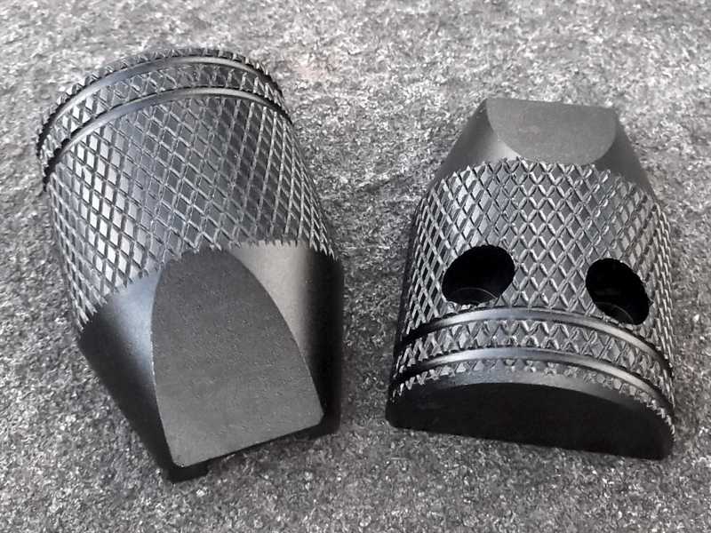 Outer View of The Two Piece Rifle Bolt Handle Knobs for Remington 783