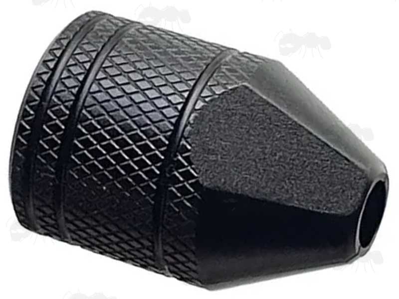 Two Piece Rifle Bolt Handle Threaded Knob for Savage 10, 11, 12, 110, 111, 112 Rifles, Shown Assembled