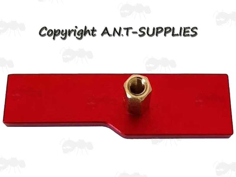 Red Aluminium Single Shot Bolt Block for The Ruger 10/22 Rifle