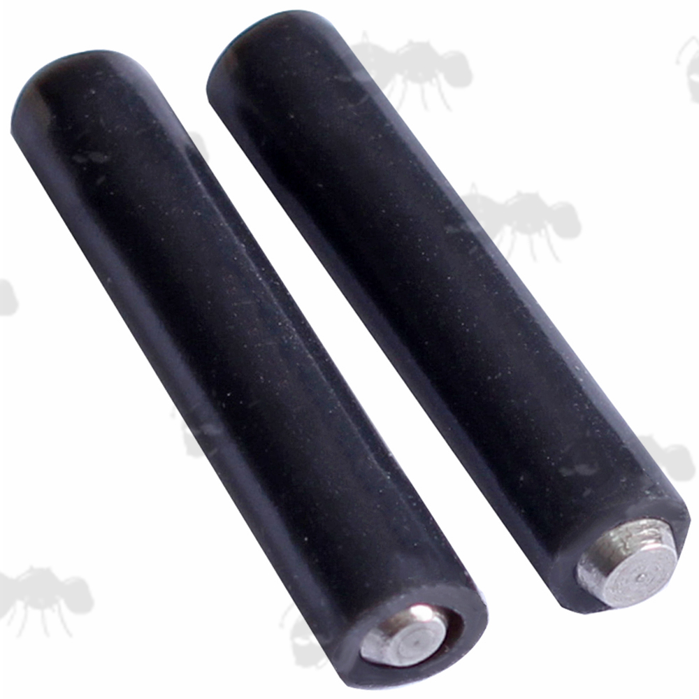 Two Ruger 10/22 Steel Buffer Pins with Viton Sheaths