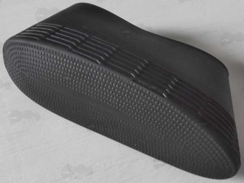 Black Silicone Rubber Slip-On Recoil Pad for Rifle or Shotgun Butt Stock