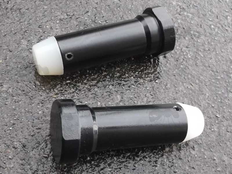 Two Black Carbine Length .308 Buttstock Buffers