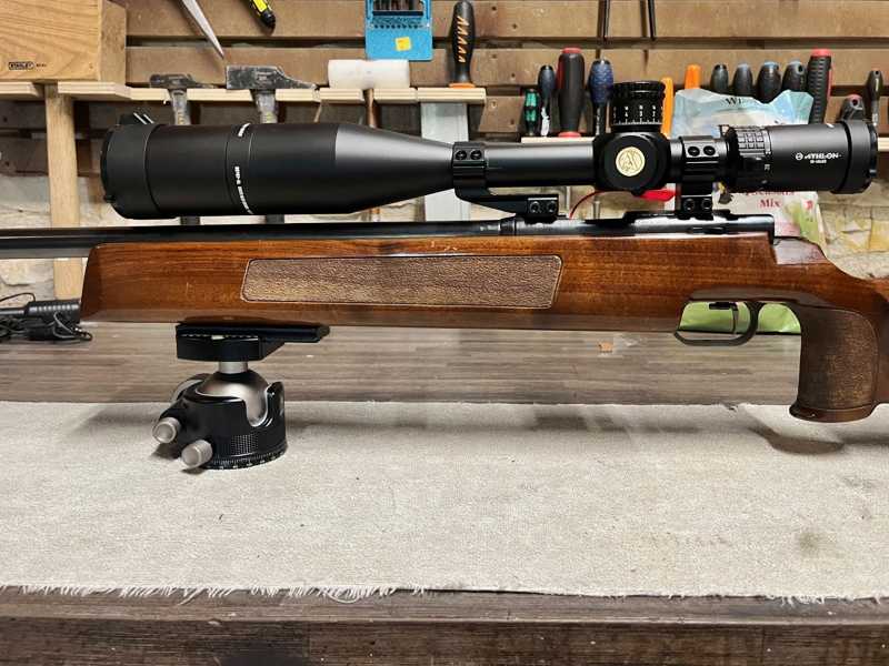 UIT T-Channel to ARCA-Swiss Rail Adaptor Shown Fitted to a Anschutz Rifle Forend Accessory Rail