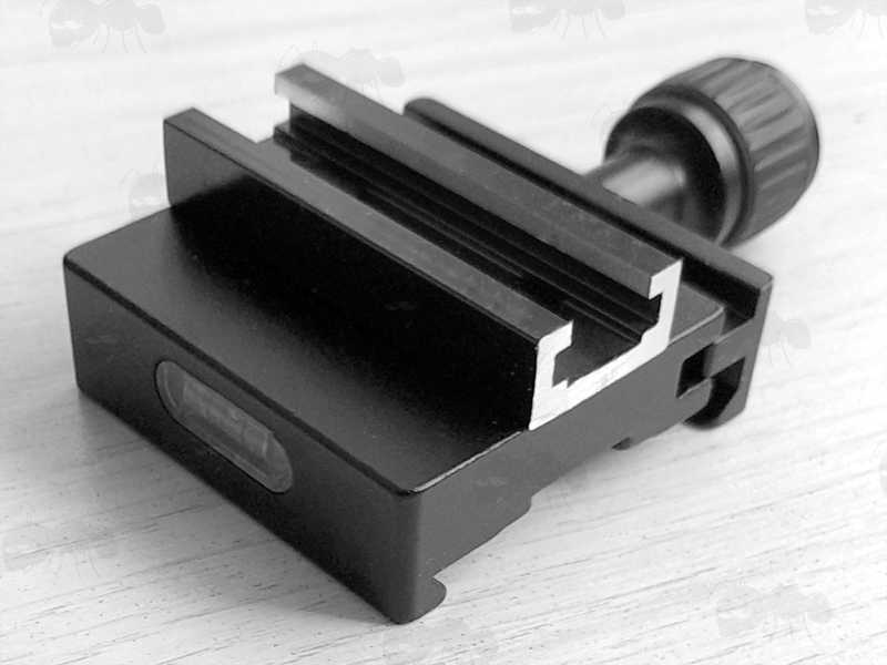 ARCA Swiss Dovetail Rail to Anschutz / UIT T-Channel Rail Adapter