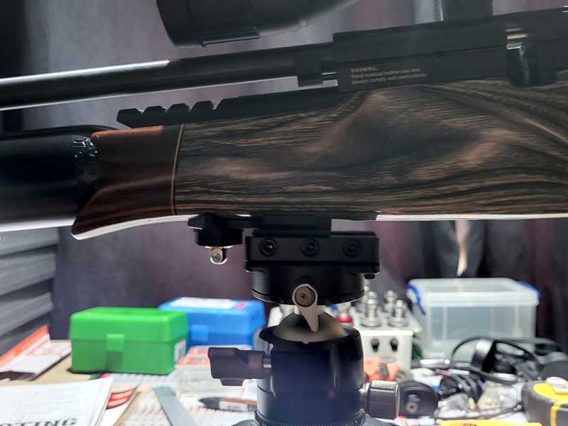 QD Swivel Stud Fitting Three Slot Bipod Picatinny Rail Adapter Kit Shown with Black Anodised Machine Thread QD Stud