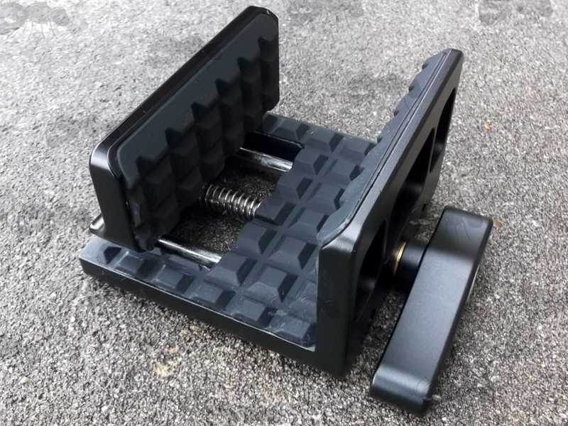 Black Finished Metal Rifle Tripod Fitting Saddle Mount Rest for 1/4-20 and 3/8-16 Threaded Rifle Shooting Sticks, Bipod or Tripods