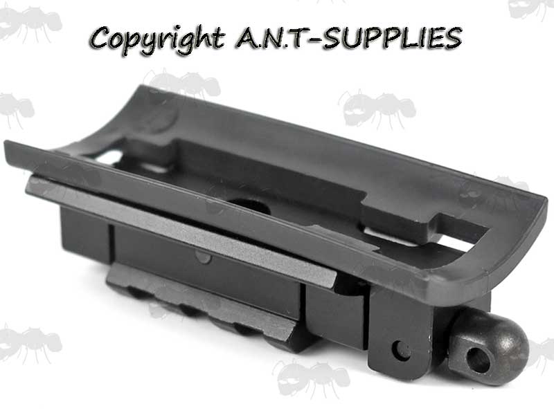 Adjustable Angle Sling Swivel Stud Fitting Bipod Rail Adapter Kit, Three Slot Length