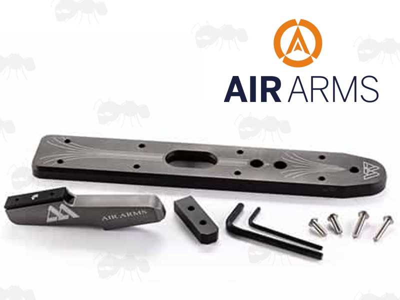 Metal Palm Rest Hamster for UIT Forend Rails with By Air Arms