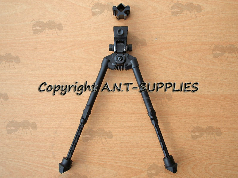 Sniper Rifle Bipod Barrel or Rail Fitting Aluminium Gun Rest