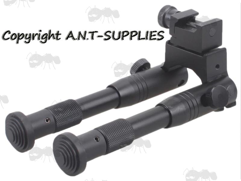 Picatinny Rail Rifle Bipods Weaver RIS RAS Handguard Panning Bipod