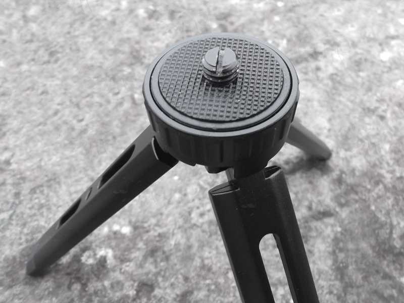 Universal Camera Threaded Padded Head Section of The Compact Black Metal Tripod Benchrest Shooting Quick Stick for The Removable V Notch Rest