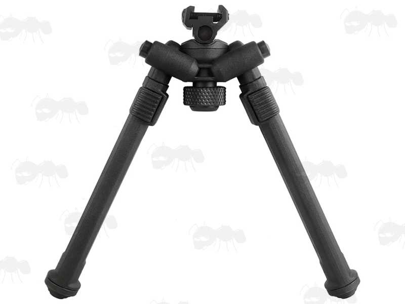 One Piece Polymer Design Rifle Bipod for Picatinny Handguards