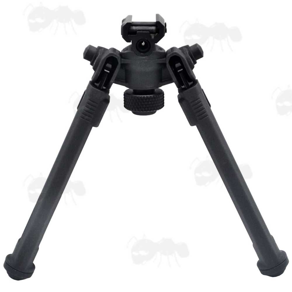 One Piece Polymer Design Rifle Bipod for Picatinny Handguards