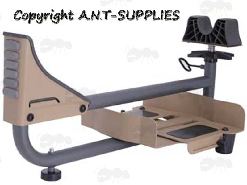 Full Length Gun Rest with Adjustable Height Rest and Legs
