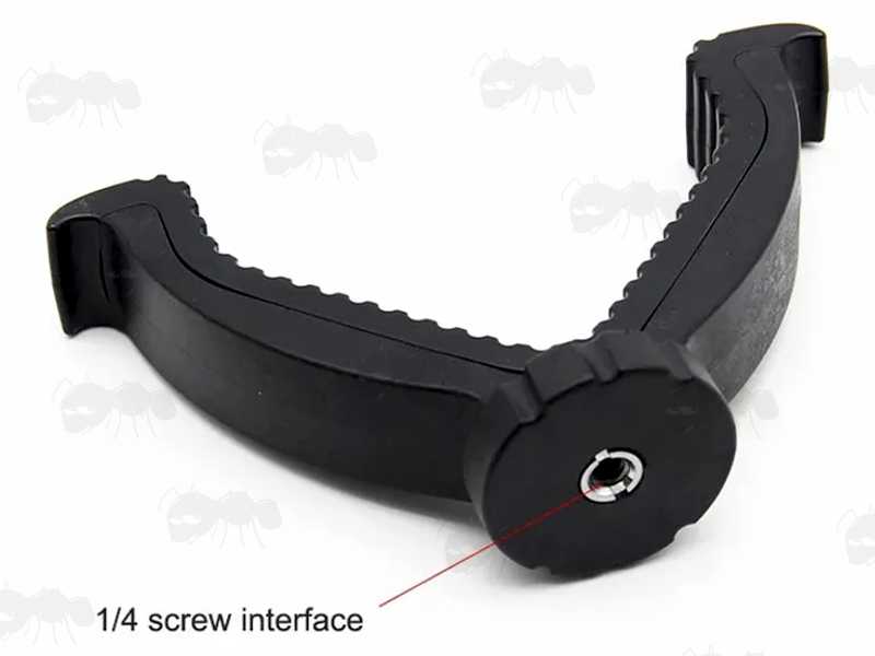 V-Notch Rest from The Black Tripod Benchrest Shooting Sticks