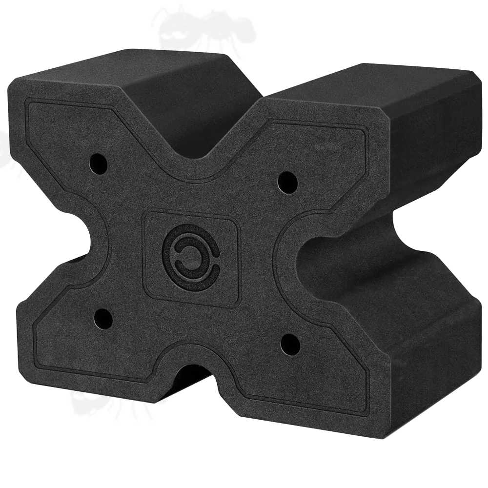 Black EVA Foam Gun Barrel X-Block Shooting Rest