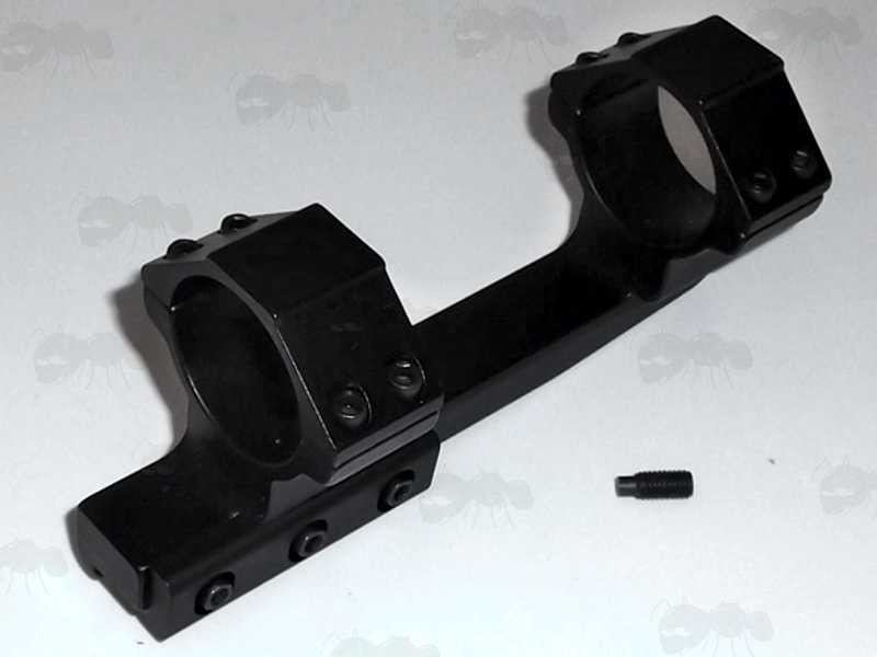 Flat Top Extended Reach One Piece Dovetail Rail Scope Mount For 30mm Scope Tubes