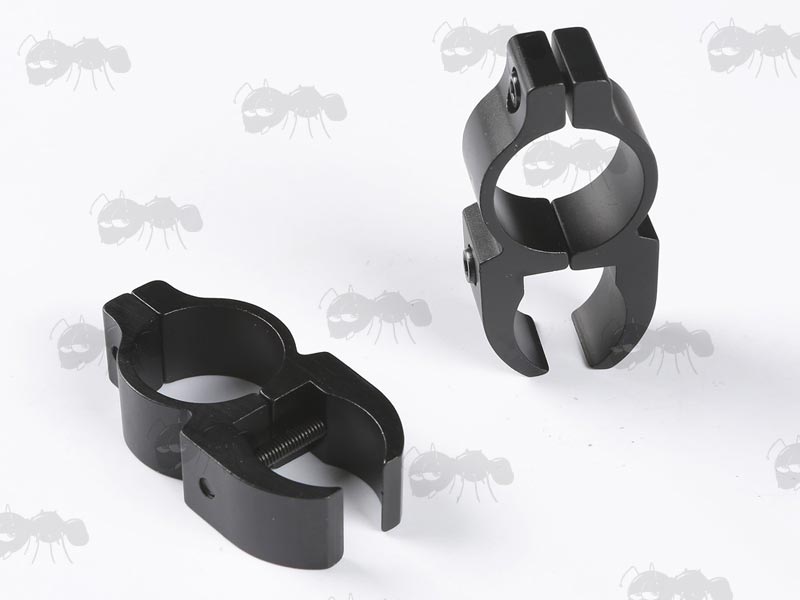 Pair of Vertical Split Dovetail Rail 25mm Scope Rings