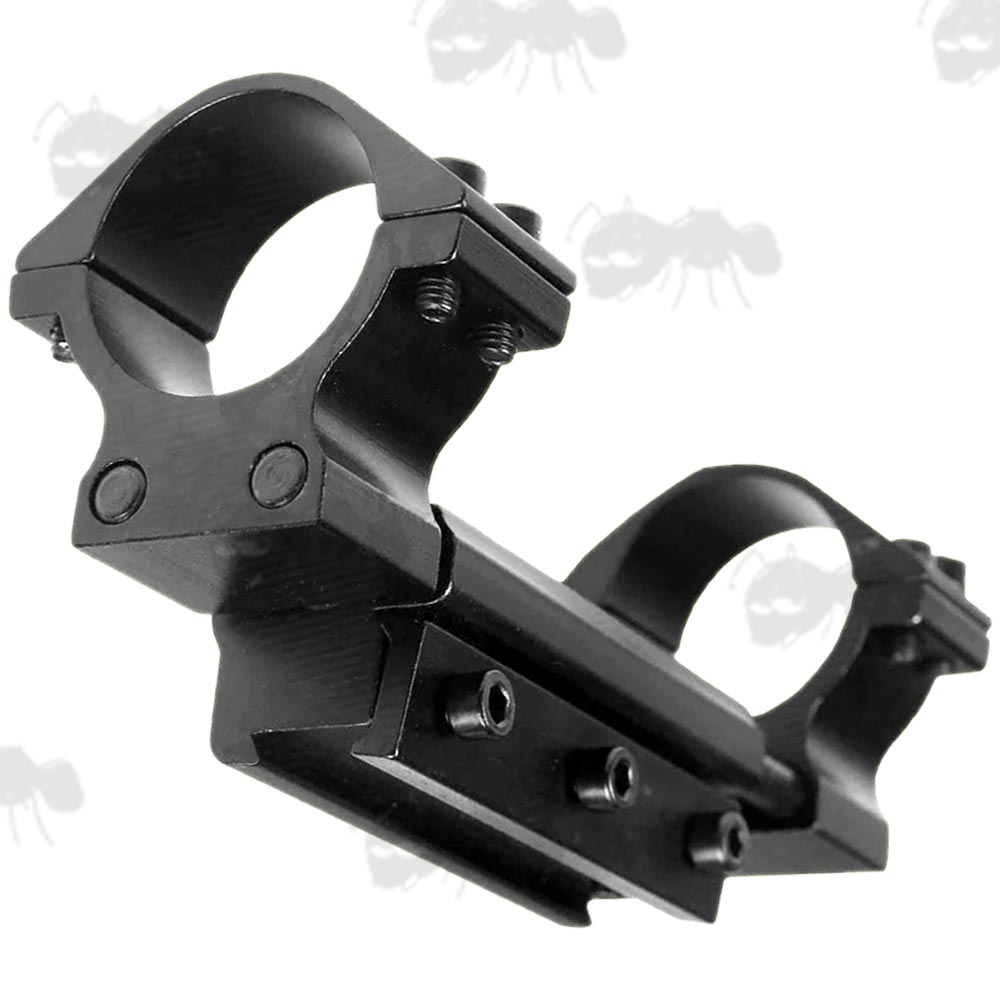 Dovetail Gun Rail Recoil Damper One Piece Scope Mount for Airguns